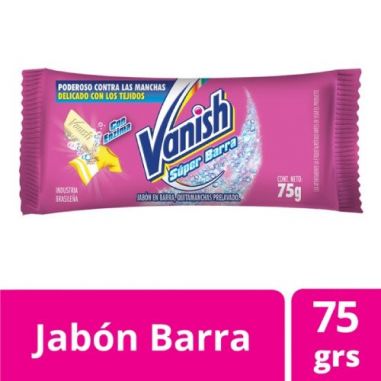 VANISH Jabon en Pan Prelavado Rosa 75gr