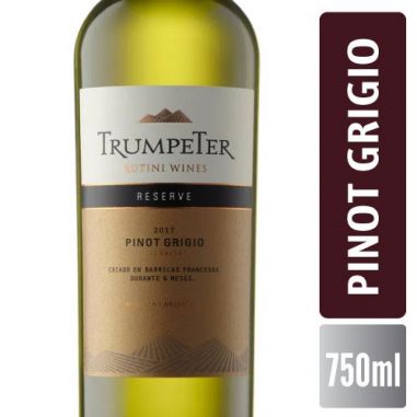 TRUMPETER Reserva Pinot Grigio 750ml