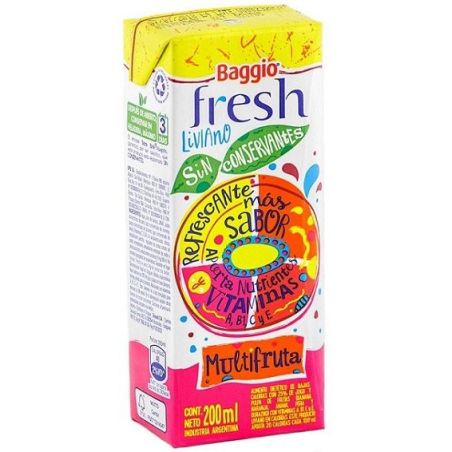BAGGIO FRESH Multifruta Tetra 200ml