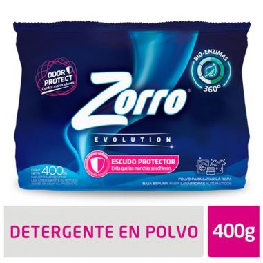 ZORRO Quitamancha Polvo Matic 400gr