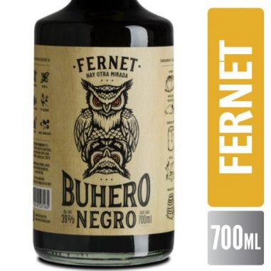 BUHERO NEGRO Fernet 700ml