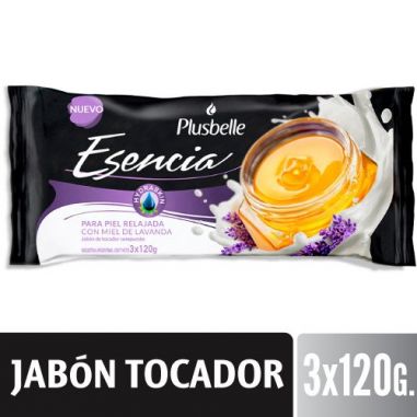 ESENCIA Jabon Piel Relajada 120gr X 3un