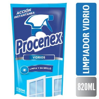 PROCENEX Limpiador Vidrio D/P 820ml