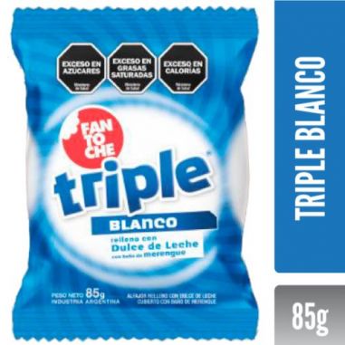 FANTOCHE Alfajor Triple Leche 85gr