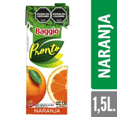 BAGGIO PRONTO Naranja 1.5Lt