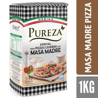 PUREZA Harina Pizza Masa Madre 1kg