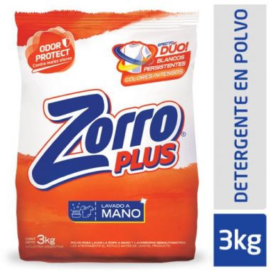 ZORRO Plus Polvo Mano 3Kg