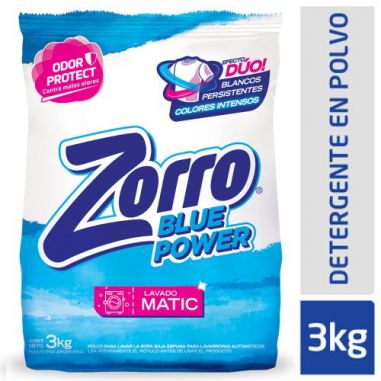 ZORRO Blue Polvo Matic 3Kg