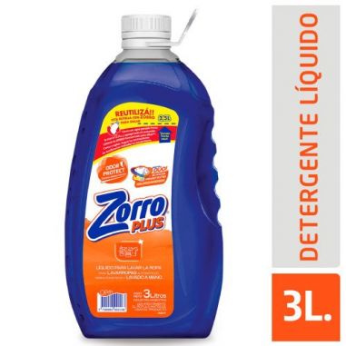 ZORRO Plus Liquido Botella 3Lt