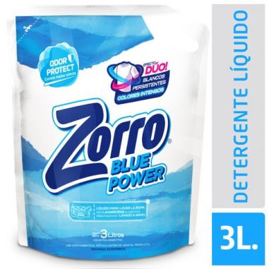 ZORRO Blue Liquido D/P 3Lt