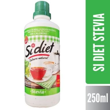 SI-DIET Edulcorante Liquido Stevia 250ml