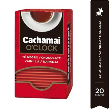 CACHA O-CLOCK Té Chocolate x 20 Sobres