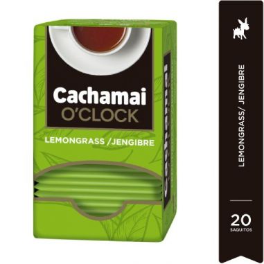 CACHA O-CLOCK Té Lemon Grass x 20 Sobres