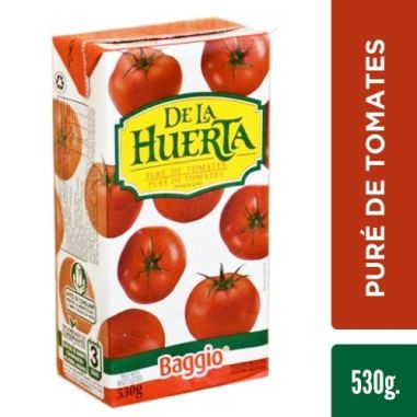 BAGGIO HUERTA Pure de Tomate 530gr