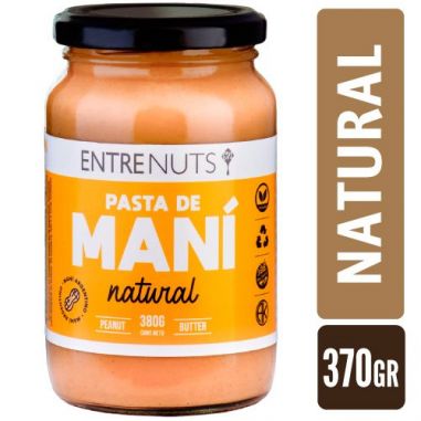 ENTRENUTS Pasta De Mani Natural 370gr