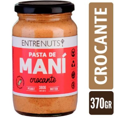 ENTRENUTS Pasta De Mani Crocante 370gr