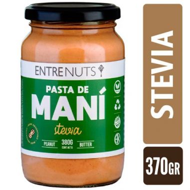 ENTRENUTS Pasta De Mani Stevia 370gr