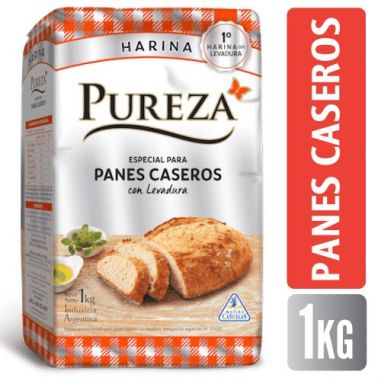 PUREZA Harina Panes Caseros 1kg