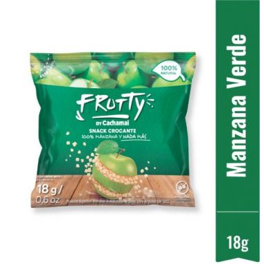 FRUTTY Snack Manzana Verde 10X18G