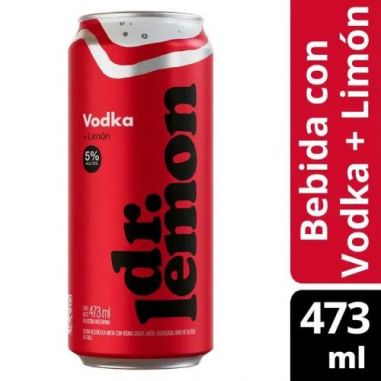 DR. LEMON Vodka Lata 473ml