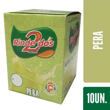 RINDE 2 JUGO Pera 13gr X 10un