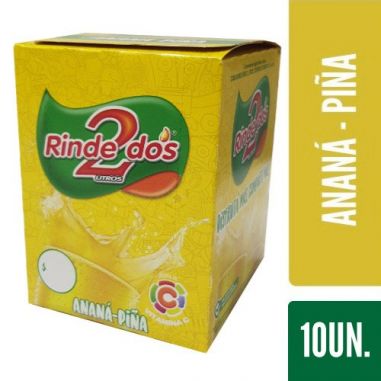 RINDE 2 JUGO Anana 13gr X 10un