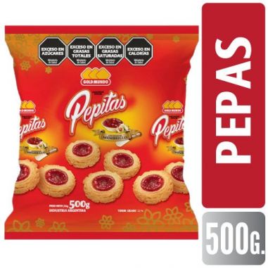 GOLD MUNDO Pepas Membrillo 500gr