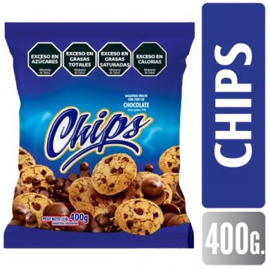 GOLD MUNDO Chips Chocolate 400gr