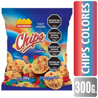 GOLD MUNDO Chips De Colores 300gr