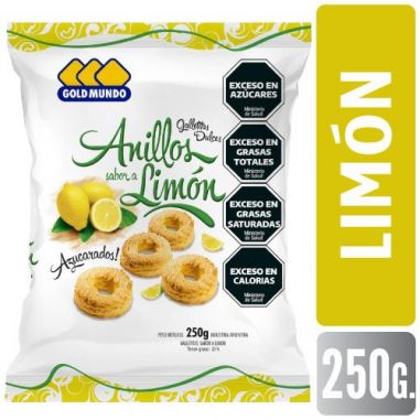 GOLD MUNDO Anillos Limon 250gr