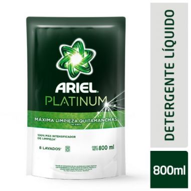 ARIEL Platinum Jabon Liquido D/P 800ml