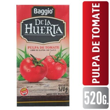 BAGGIO HUERTA Pulpa De Tomate 520gr