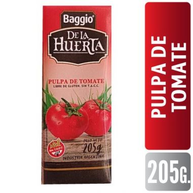 BAGGIO HUERTA Pulpa De Tomate 205GR