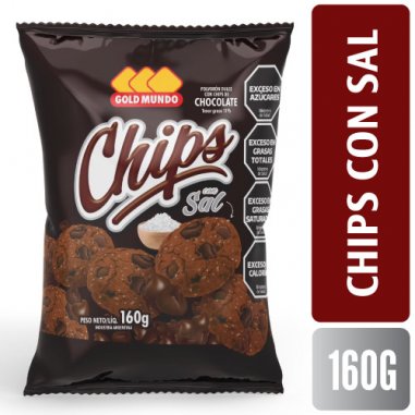 GOLD MUNDO Chips Sal 160gr