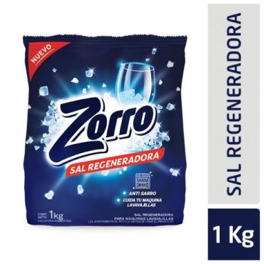 ZORRO Sal Lavavajillas Doypack 1kg