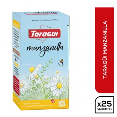 TARAGUI Té Manzanilla x 20 Sobres