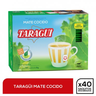 TARAGUI Mate Cocido x 40 Saquitos