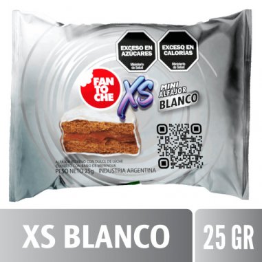 FANTOCHE Alfajor XS Blanco 25g X 20u