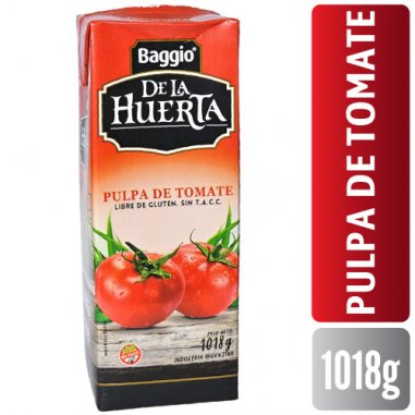 BAGGIO HUERTA Pulpa De Tomate 1018gr