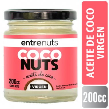 ENTRENUTS Aceite De Coco Virgen 200CC