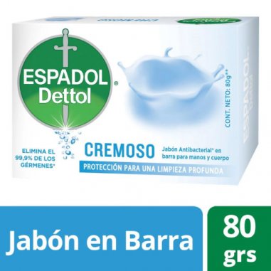 ESPADOL Jabon Antibacterial Cremoso 80g