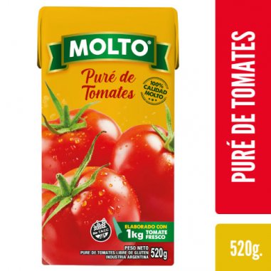 MOLTO Pure de Tomate 520gr