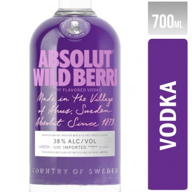 ABSOLUT Vodka Wild Berri 700ml