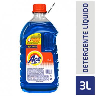 ACE Jabon Liquido Botella 3L