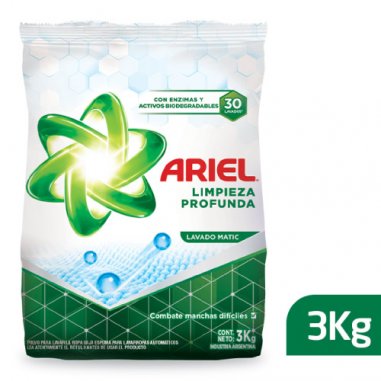 ARIEL Polvo Matic 3 Kg
