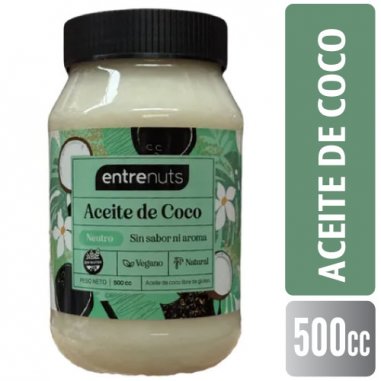 ENTRENUTS Aceite De Coco Neutro 500G
