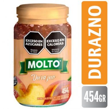 MOLTO Mermelada Durazno 454 Gr