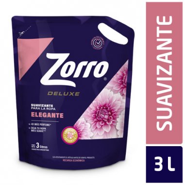 ZORRO Deluxe Suavizante Elegante 3Lt