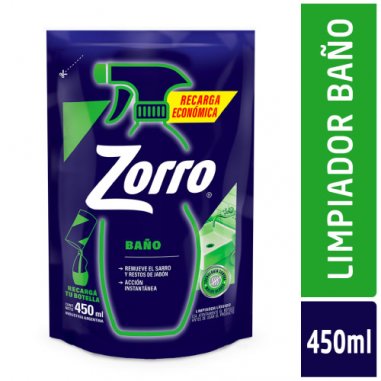 ZORRO Limpiador Baño D/P 450ml