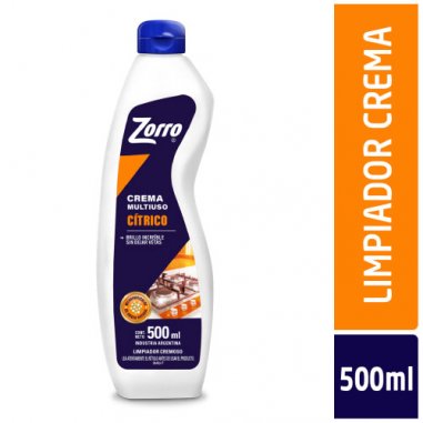ZORRO Limpiador Cremoso Citrico 500ml